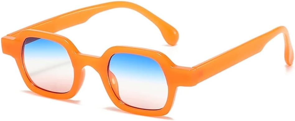 

Женские панк-солнцезащитные очки с градиентом, мужские с защитой от УФ-излучения UV400 для занятий спортом на открытом воздухе, бега и езды на велосипеде generic, Orange Blue Pink