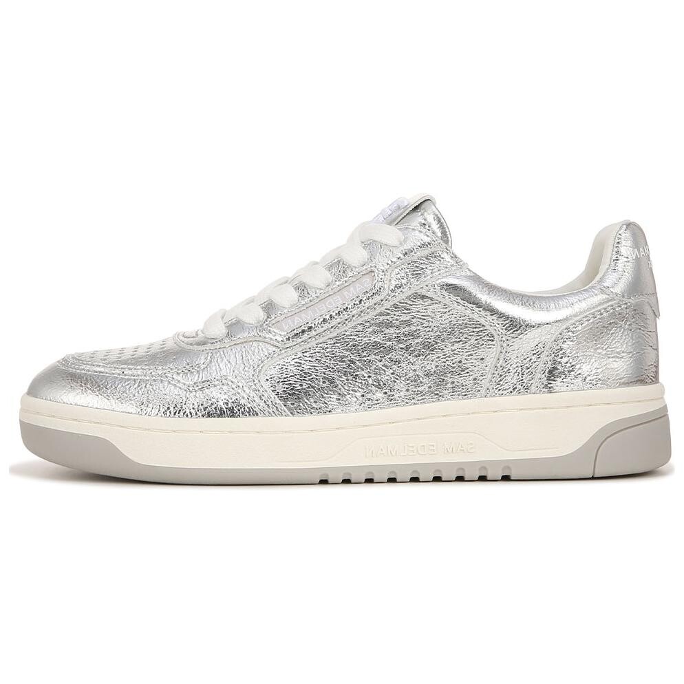 

Кроссовки SAM EDELMAN Skateboarding Shoes Women's Low-top Silver, серебряный, Серый, Кроссовки SAM EDELMAN Skateboarding Shoes Women's Low-top Silver, серебряный
