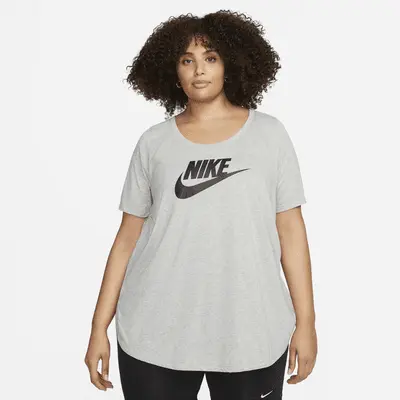 

Футболка Nike Sportswear Essential, серый/белый