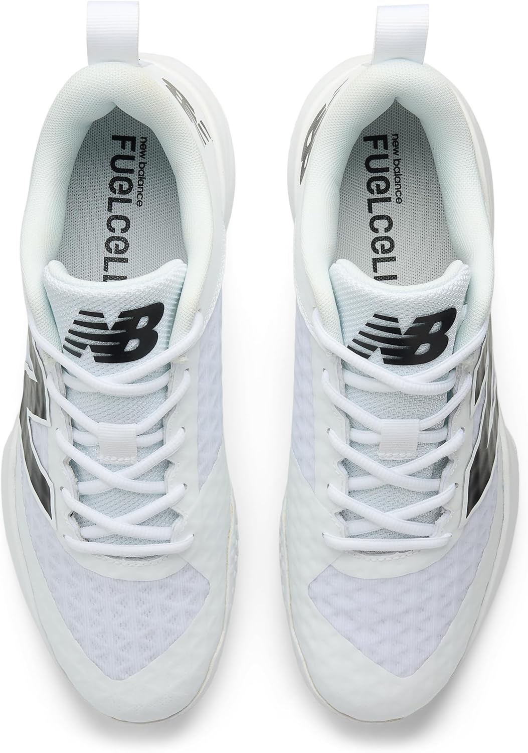 Мужские бутсы New Balance FuelCell 4040 V8 для травы, белый/черный — фото 4