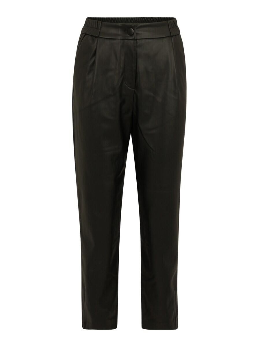 

Кожаные штаны Only Petite Regular Pleat-Front Pants ONLMYNTE, черный