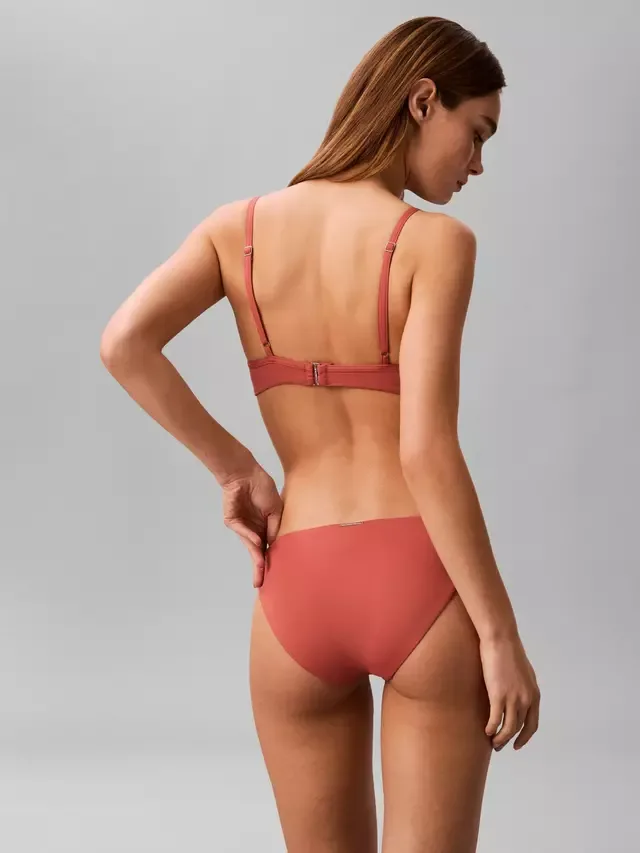 Плавки от бикини CK Essentials Calvin Klein, Mid Pink — фото 4