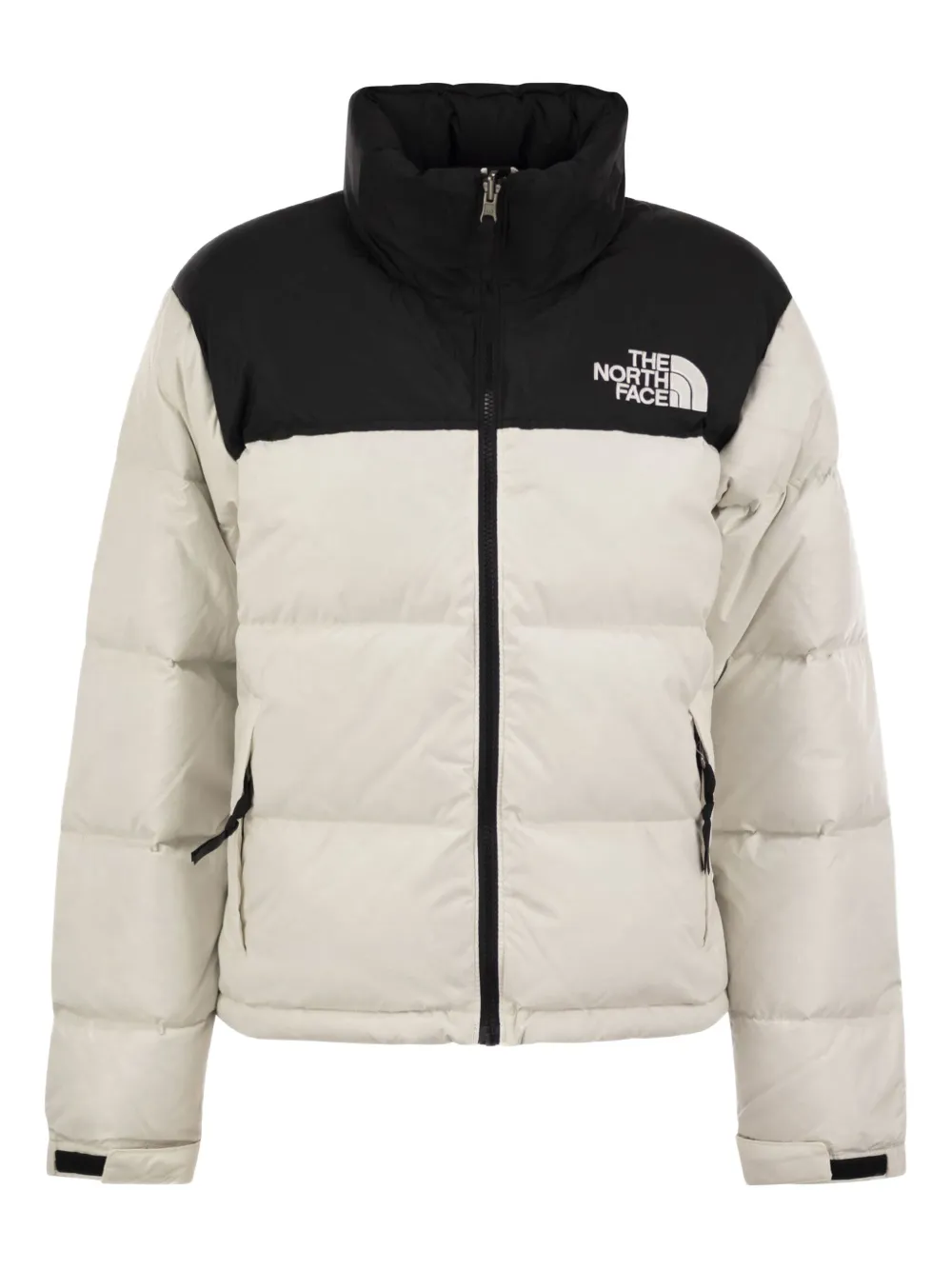 

Стеганая куртка с логотипом The North Face, белый