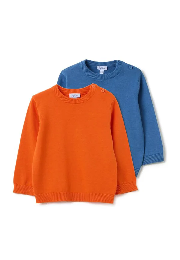 2 джемпера в упаковке Ovs, Orange Sky Blue