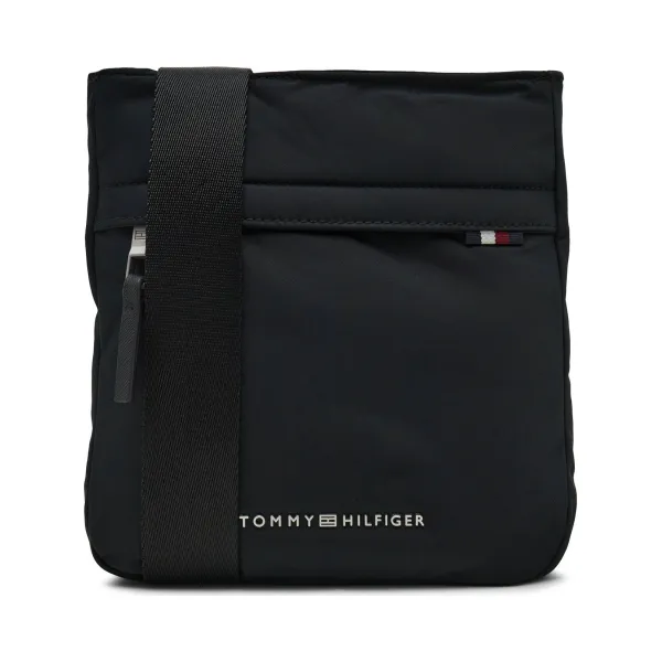

Миниатюрная фирменная сумка через плечо Tommy Hilfiger, черный