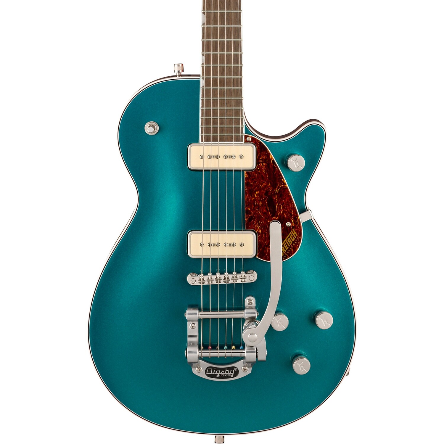 

Gretsch Guitars G5210T-P90 Electromatic Jet Two 90 Single-Cut с электрогитарой Bigsby Petrol