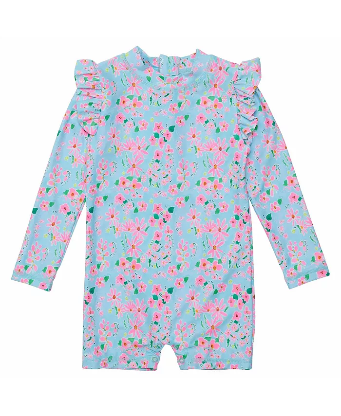 

Комбинезон с длинными рукавами Daisy Chain Sunsuit Snapper Rock, синий