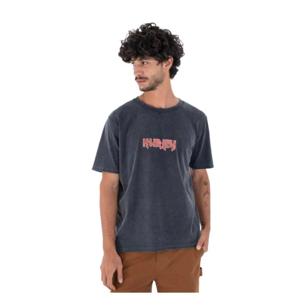 

Футболка с коротким рукавом Hurley Wave Addiction, серый