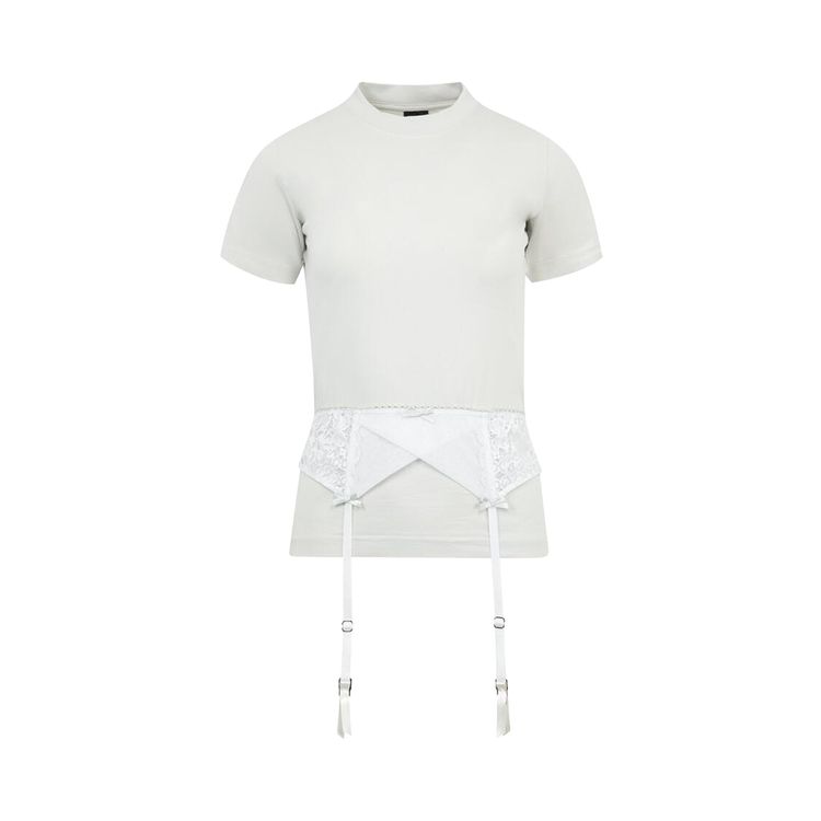 

Футболка Balenciaga Lingerie T-Shirt 'Dirty White', белый