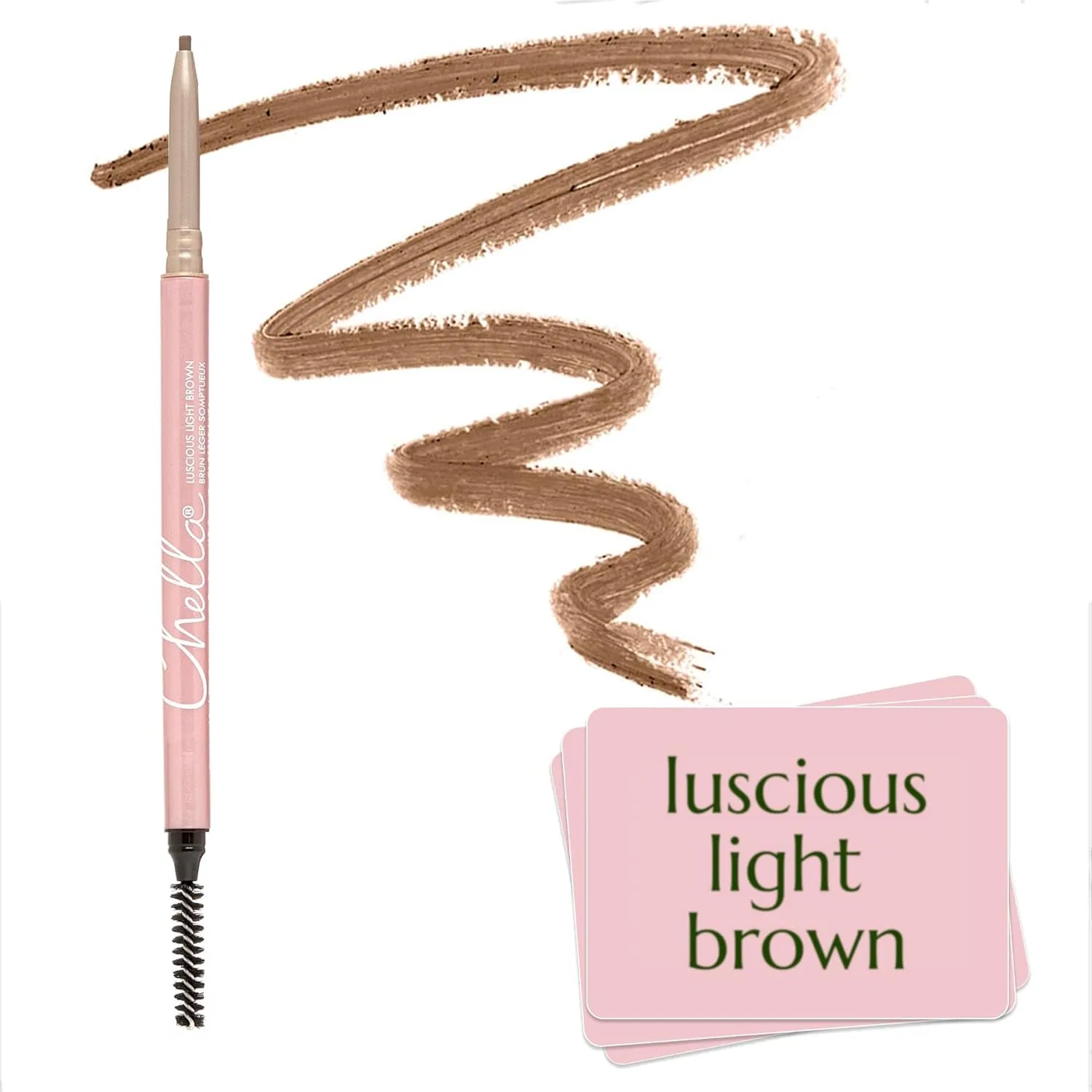 Карандаш для бровей Chella Luscious Light Brown 0.09 г