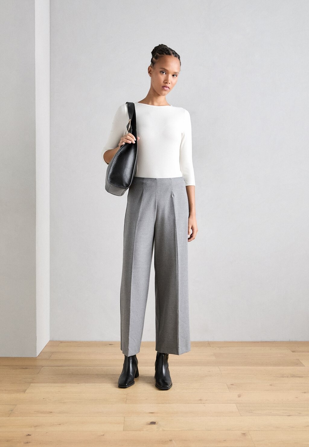 

Брюки PANTS CULOTTE STYLE CLEAN LOOK Marc O'Polo, пестрый серый