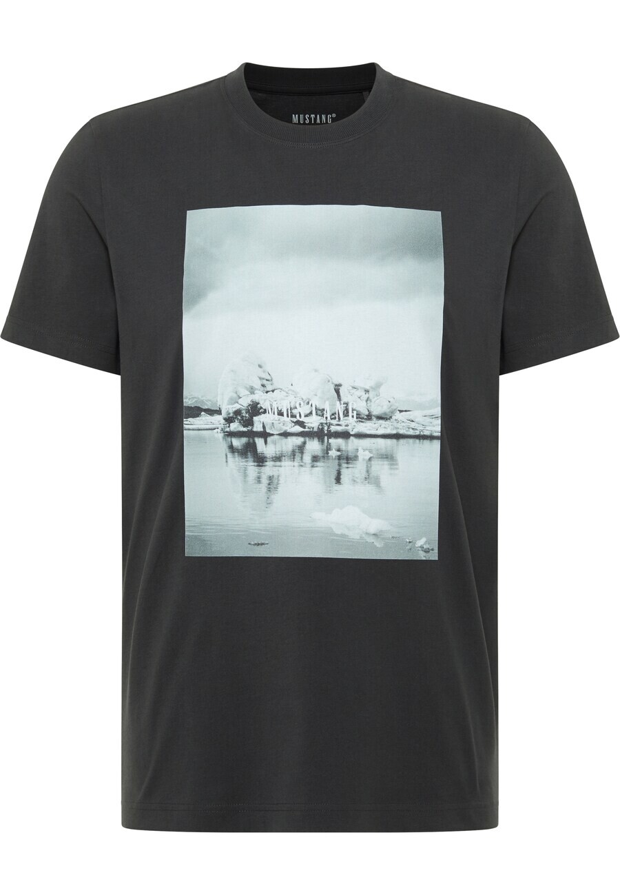 

Классическая футболка MUSTANG Shirt, черный