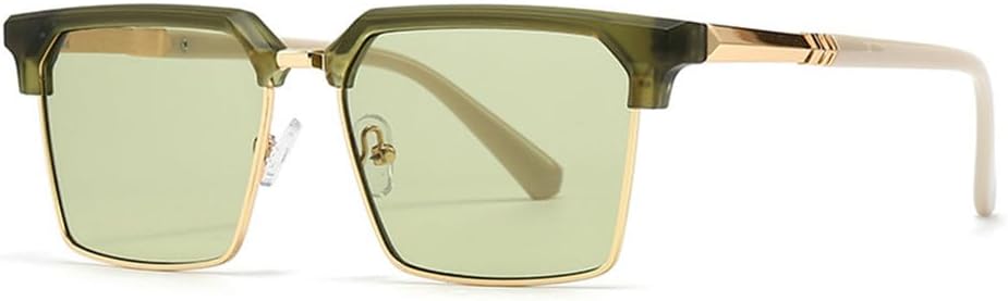 

Солнцезащитные очки с защитой от УФ-излучения UV400 — металлический градиентный цвет, подходят для женщин и мужчин, для бега и занятий спортом на открытом воздухе UYPTK, Green Green