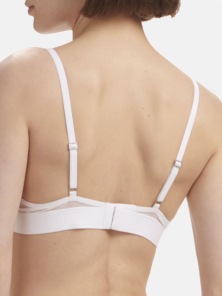 Бюстгальтер на косточках Polo Ralph Lauren Balconette Bra UNLINED DEMI BRA, белый — фото 3