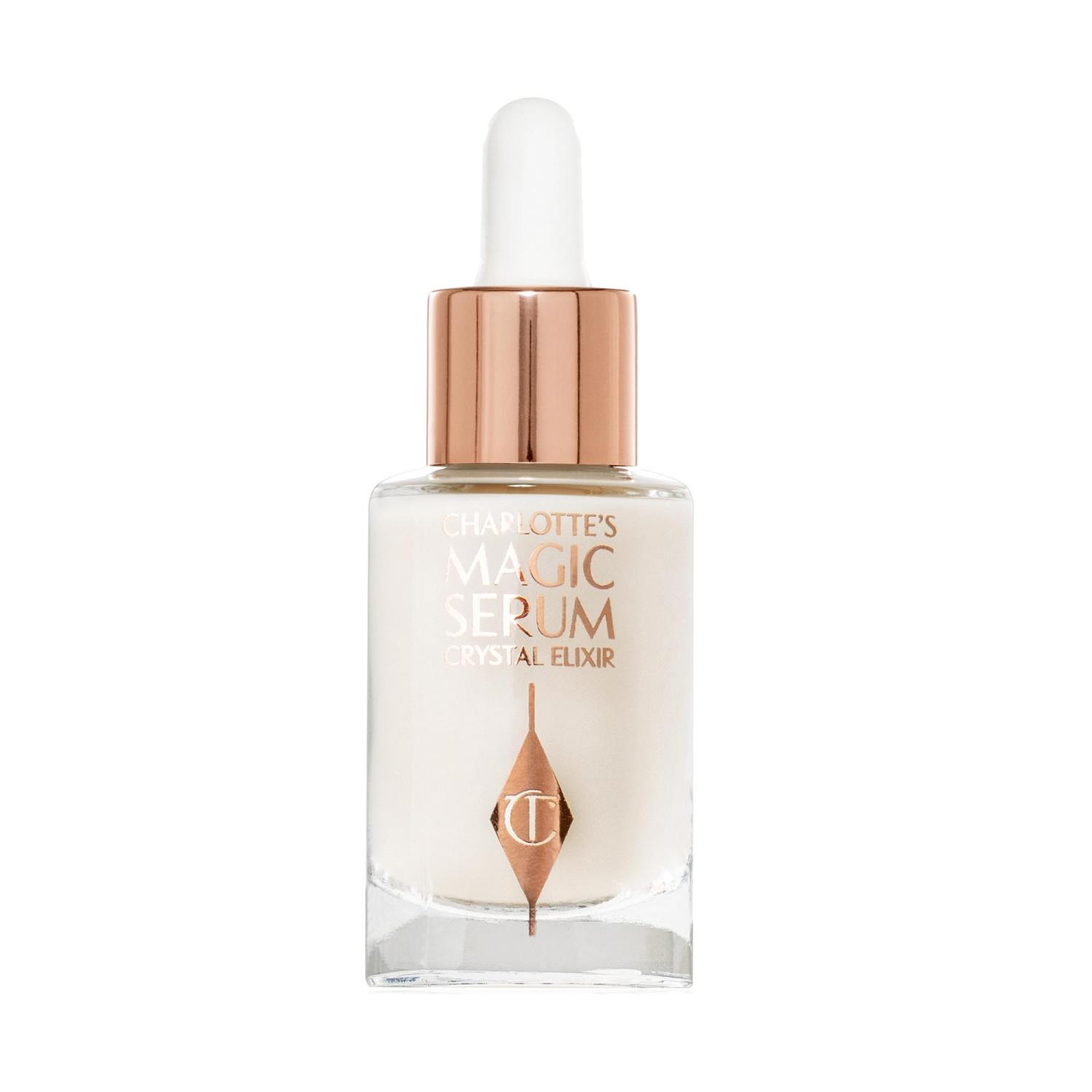 

Сыворотка для лица charlotte’s magic serum crystal elixir Charlotte Tilbury, объем 8 мл - travel size