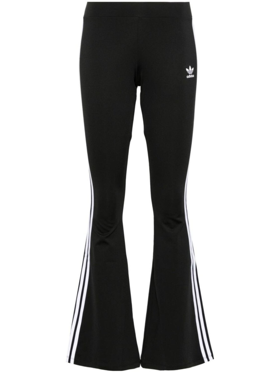 

Adidas расклешенные легинсы 3-Stripes, черный