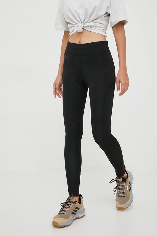 

Спортивные леггинсы Iseler Jack Wolfskin, черный