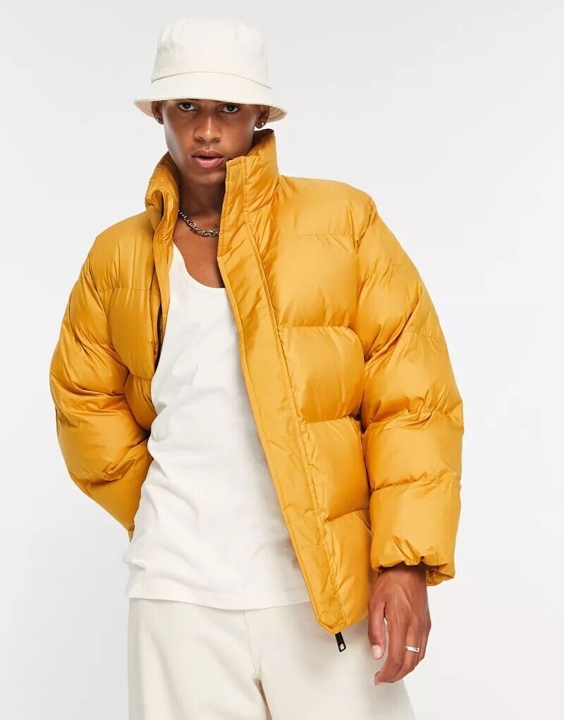 

Желтая дутая куртка Carhartt WIP Doville