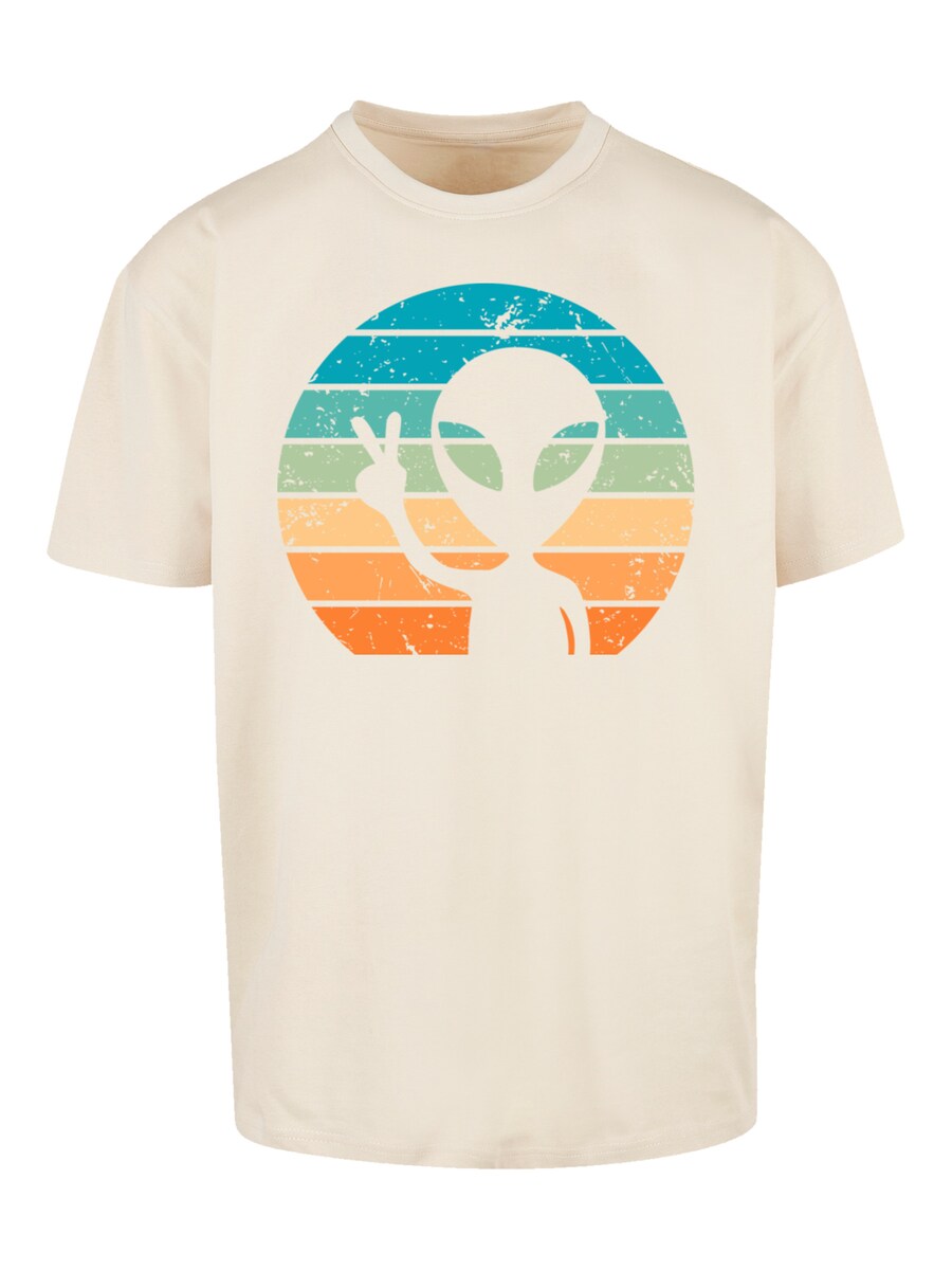 

Рубашка F4NT4STIC Alien Piece Sonnenuntergang, песочный