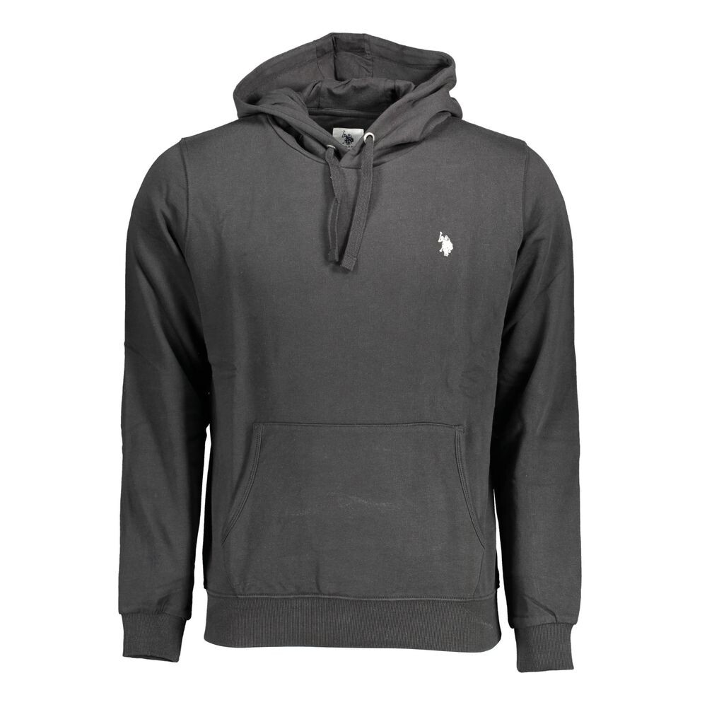 

Черный хлопковый мужской свитер U.S. Polo Assn.