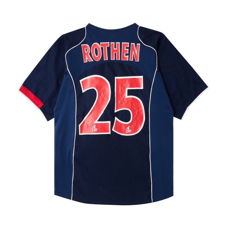 

Джерси Paris Saint-Germain Vintage Paris Saint-Germain Rothen #25 Home Stadium 'Navy', синий