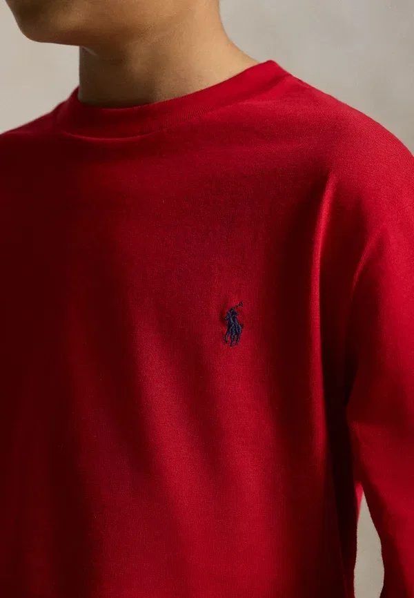 Футболка с длинным рукавом Polo Ralph Lauren, красный — фото 4