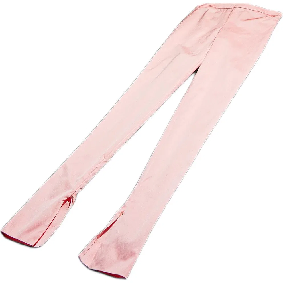 Брюки повседневные GUCCI Casual Pants, расклешенный крой, розовый