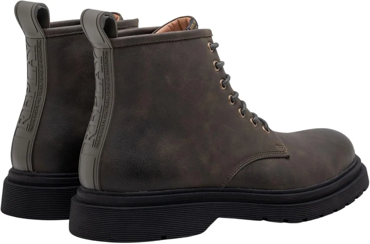 Ботинки Replay Herren Low Boot Stiefel mit Schnürsenkeln, 039Mil Grn — фото 2