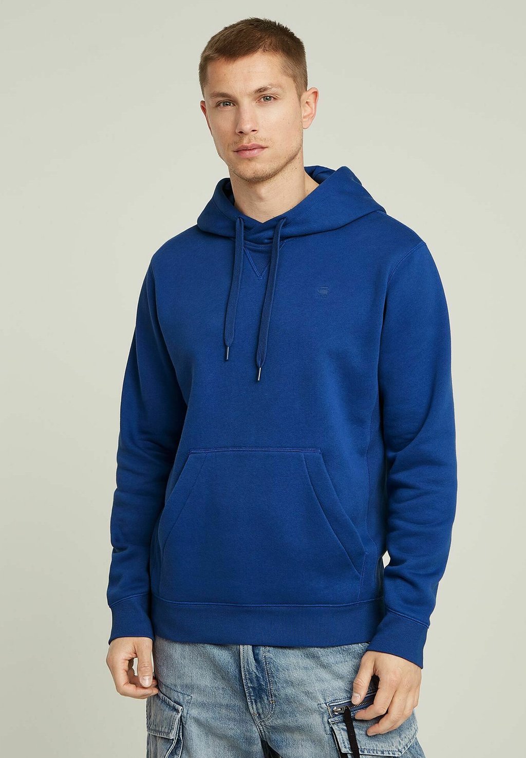 

Толстовка с капюшоном PREMIUM CORE - Sweatshirt G-STAR, синий