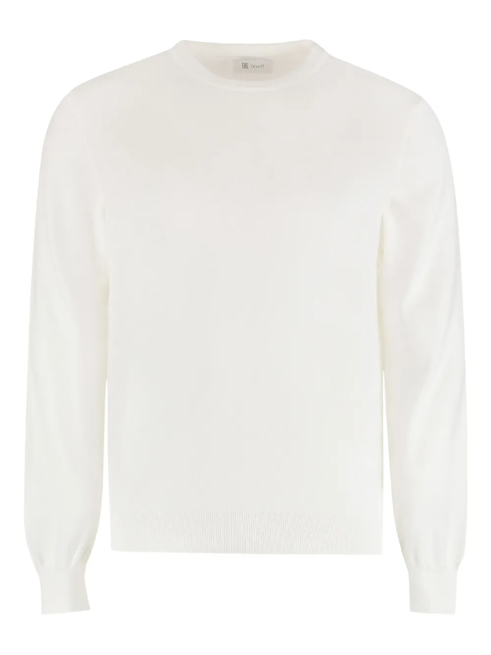 

Рифленый свитер с круглым вырезом THE (Alphabet), нейтральный