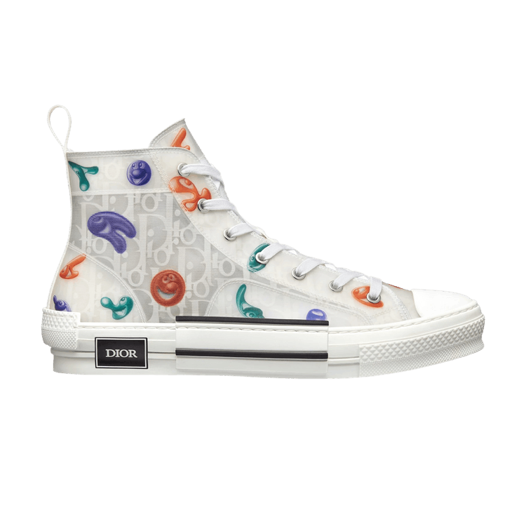 

Кроссовки Kenny Scharf x Dior B23 High 'Printed Motif Dior Oblique Galaxy', белый