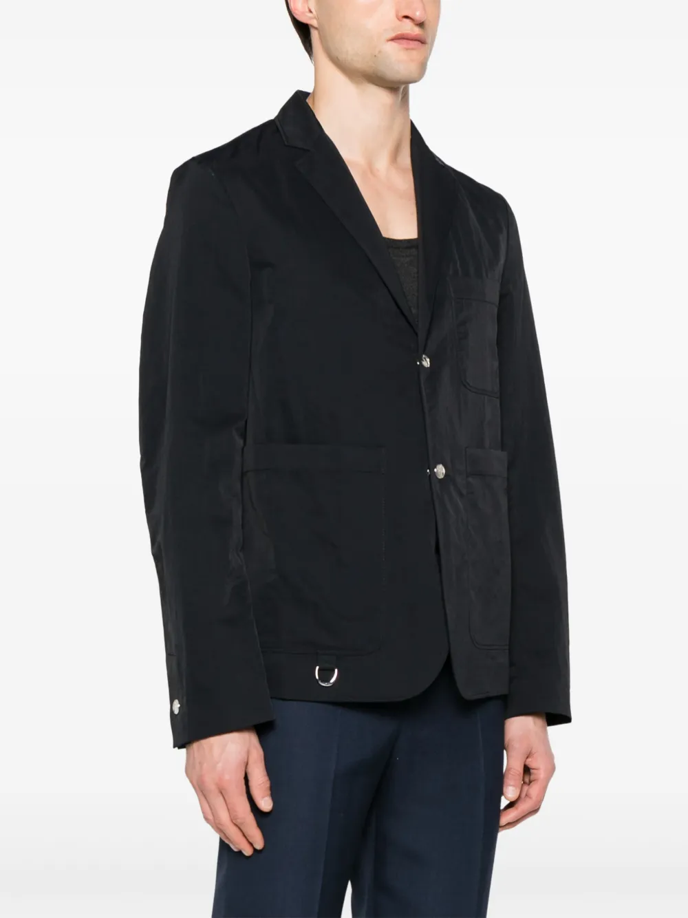 Однобортный пиджак La Veste Jean JACQUEMUS, черный — фото 3