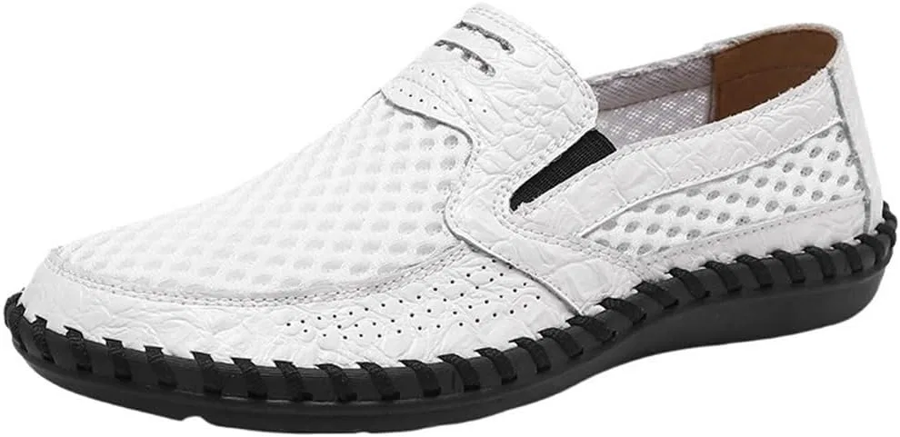 Мужские лоферы на каждый день, Slip-on, белый DHFIRUFSHLO
