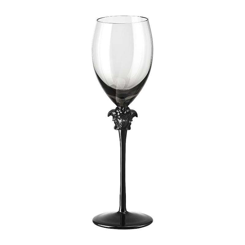

Rosenthal Versace Medusa Lumiere Haze Бокал для белого вина серый 333 мл / высота: 26,3 см Rosenthal meets Versace, черный/прозрачный