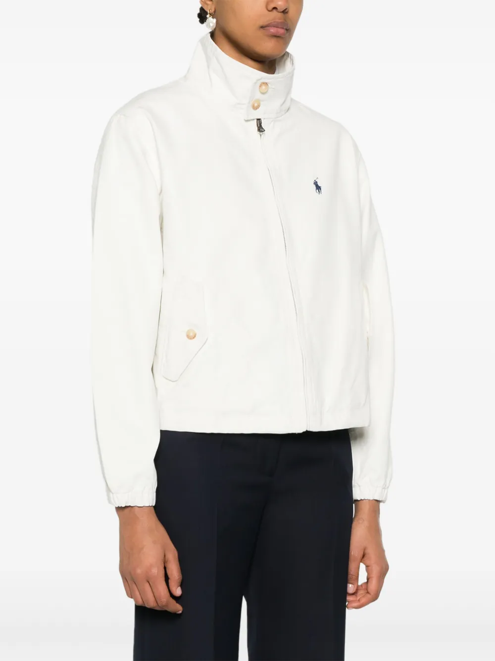 Куртка из канваса Polo Ralph Lauren, белый — фото 3