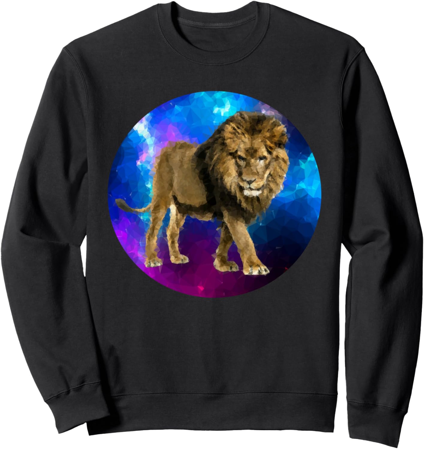 

Львиная тематика, львы, большие кошки, хищники, толстовка со львом Lion Big Cat - Predator Gift Christmas Birthday, черный