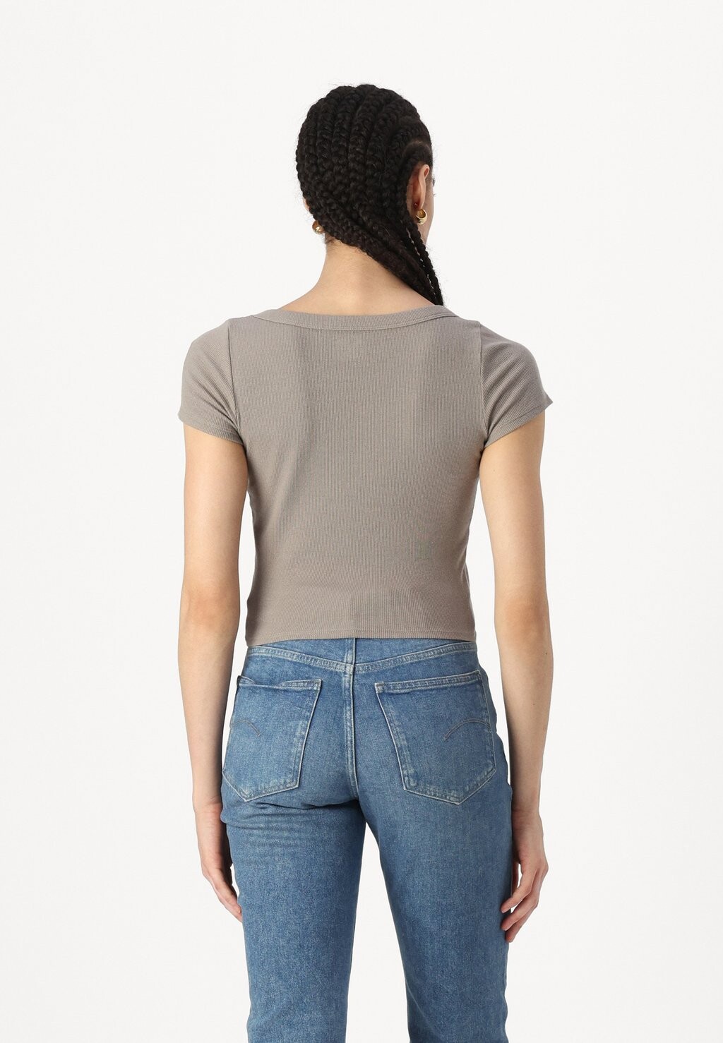 

Базовая футболка Hollister Co., серый