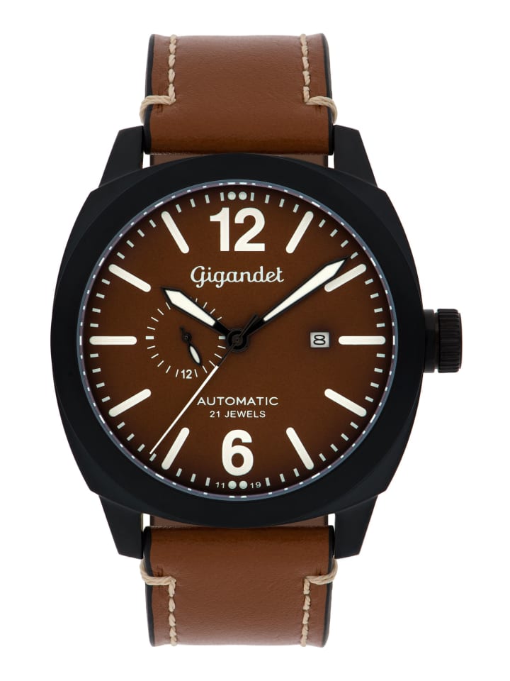 

Gigandet Автоматические часы "RED BARON III" в коричнево-черном цвете
