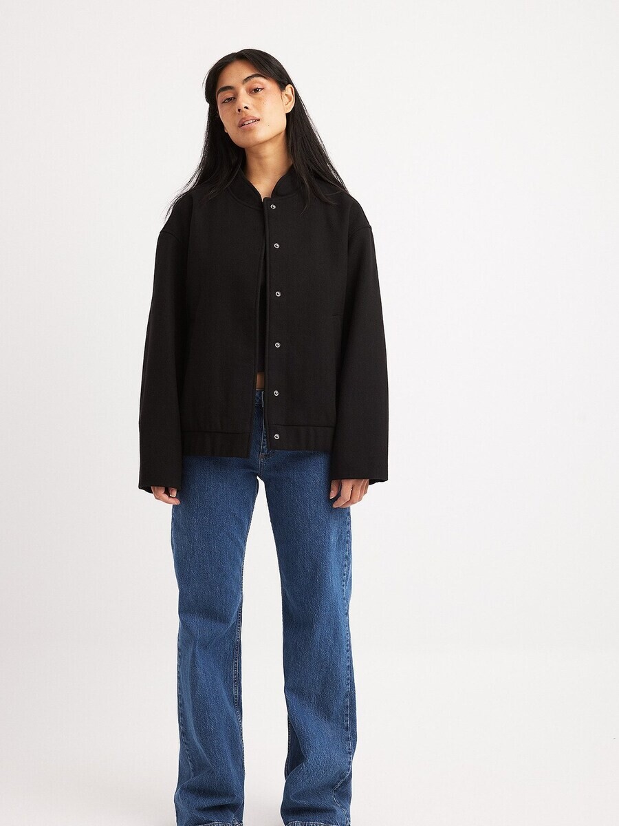 

Всесезонная куртка NA-KD Between-Season Jacket, черный