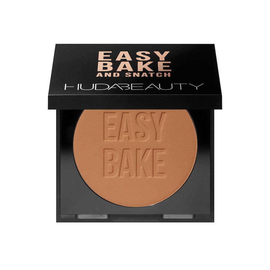 

Прессованная пудра easy bake and snatch pressed powder Huda Beauty, цвет cinnamon bun, вес 8.5 гр.