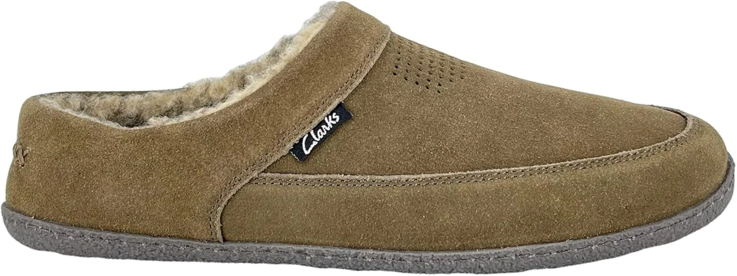 Тапочки мужские Clarks, Sage — фото 2