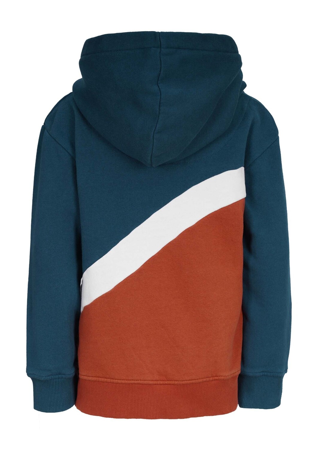 Пуловер Band of Rascals Sweatwear Wave, цвет dark petrol burned brick — фото 4