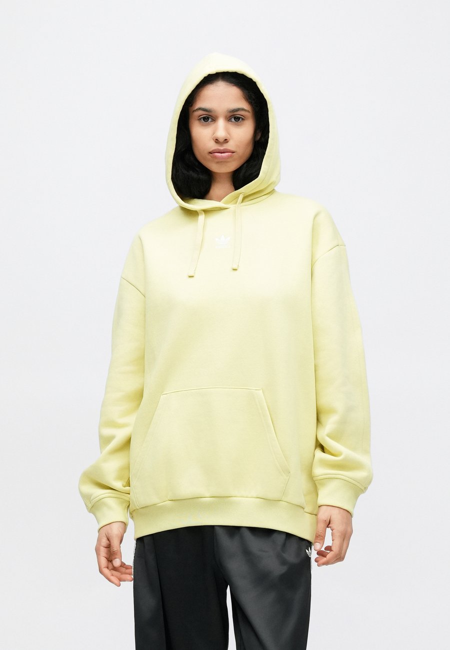 Толстовка Adidas Originals Sweatshirt, Powder Yellow/Light Yellow — фото 4