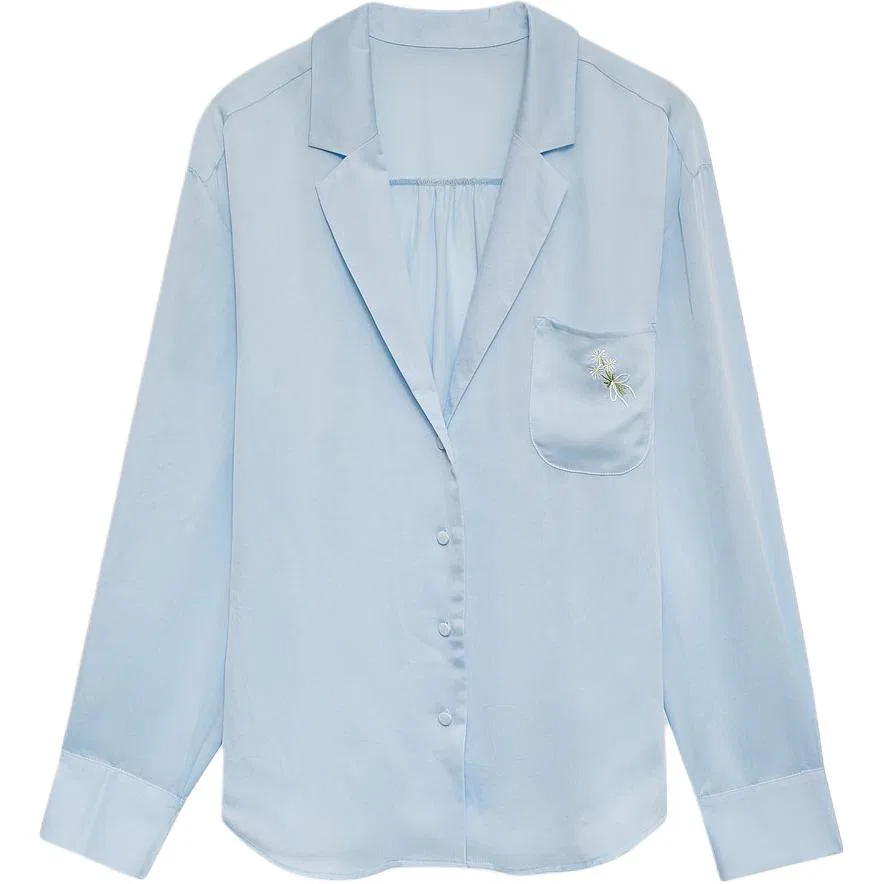 Пижамный топ Everyday от LOVE & LEMONS, женский, light blue Victoria's Secret