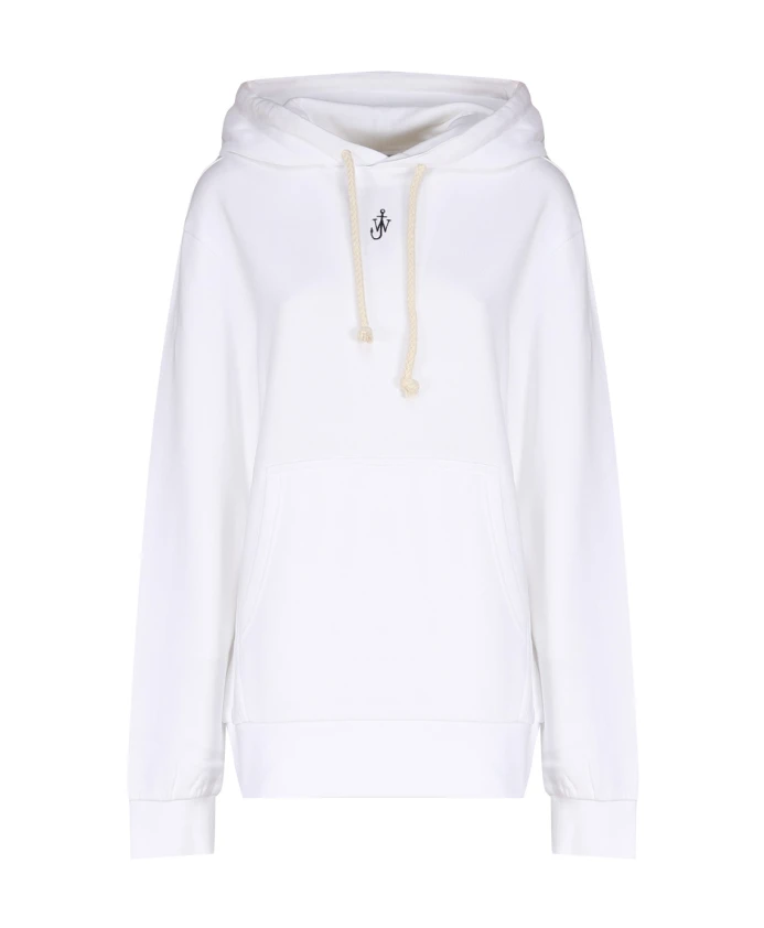 

Толстовка с вышивкой в виде якоря Jw Anderson, белый