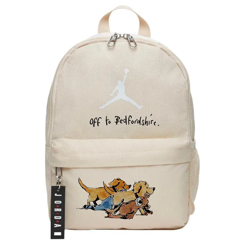 

Jordan Полиэстеровый рюкзак унисекс жемчужно-белый, Puppy 1