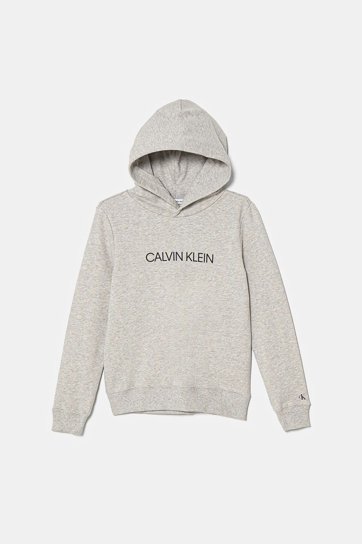 

Детская хлопковая толстовка Calvin Klein Jeans, серый
