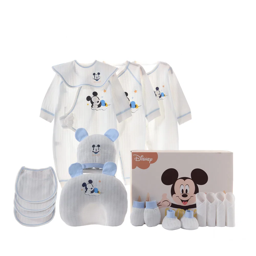 Комплект одежды для малышей Disney Baby Gift Boxes летний синий — фото 3