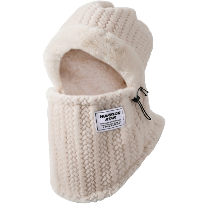 

Женская шапка-балаклава из полиэстера WARRIOR, бежевый