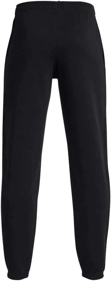 Детские спортивные штаны Under Armour Rival Terry Joggers, (001) Black//Castlerock — фото 2